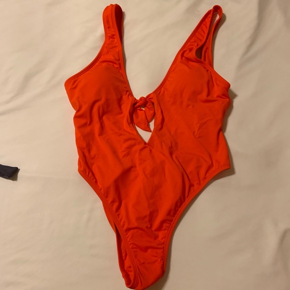 🆕 NWT Orange swimsuit - Picture 2 of 5